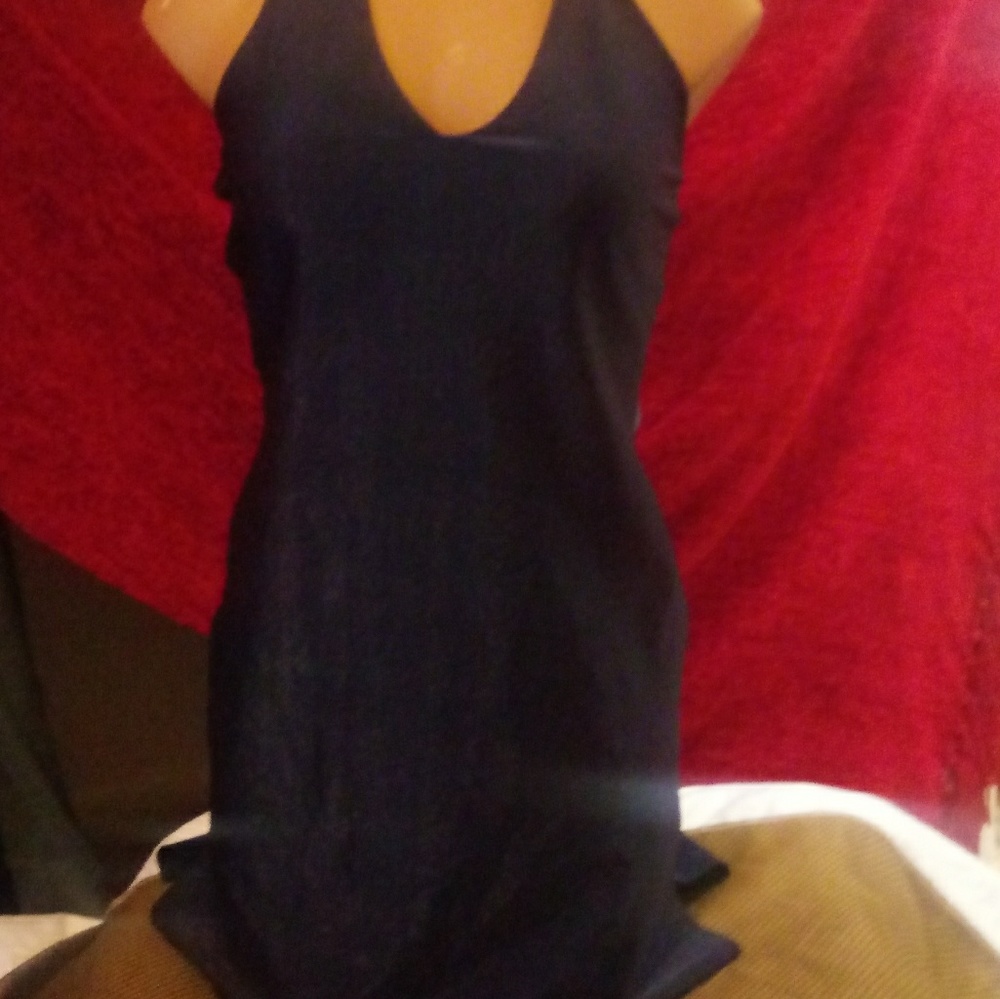 Satin mini dress